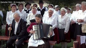 Geiszler Dóri harmonikázik