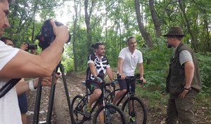 Kesztölcön is forgatott az M4 Sport TV stábja