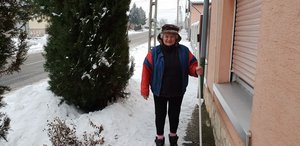 Kesztölc hó alatt