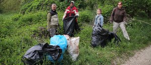 Jó hangulatban telt a hulladékgyűjtés