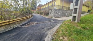 Átadták a megújult Iskola és Kosári utcák kereszteződését Kesztölcön