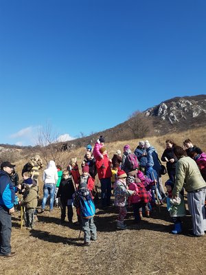 Kis kesztölci sziklamászók a Kétágú-hegyen