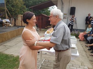 Bárkányi Zoltán köszönti Király Katát