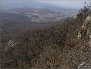 Kesztölc a Fekete-hegyről