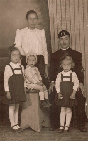 Kara János családja - 1940