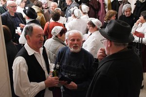 Szivek Gyula, Nagyvári Lajos és Vöröskői István polgármester