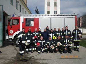 Tűzoltásvezető II. vizsga csoportkép