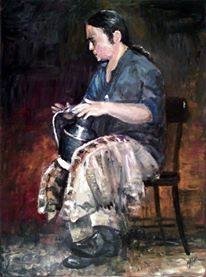 Szeki (30x40 olaj)