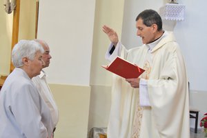 Szabó József és Kochnyák Emília 55 éve házasok.