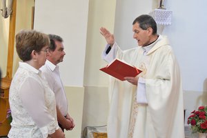 Mihalik Sándor és Szivek Katalin 30 éve házasok.